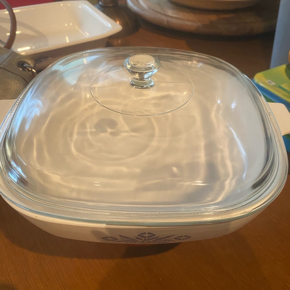 Corningware Vintage Blue Cornflower Made in the USA - Three Piece - Picture 3 of 16